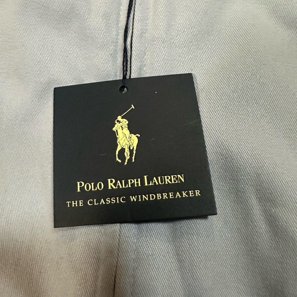Polo Ralph Lauren Men’s NWT Blue Twill Bi Swing Full Zip Windbreaker Jacket XXL - Picture 3 of 8